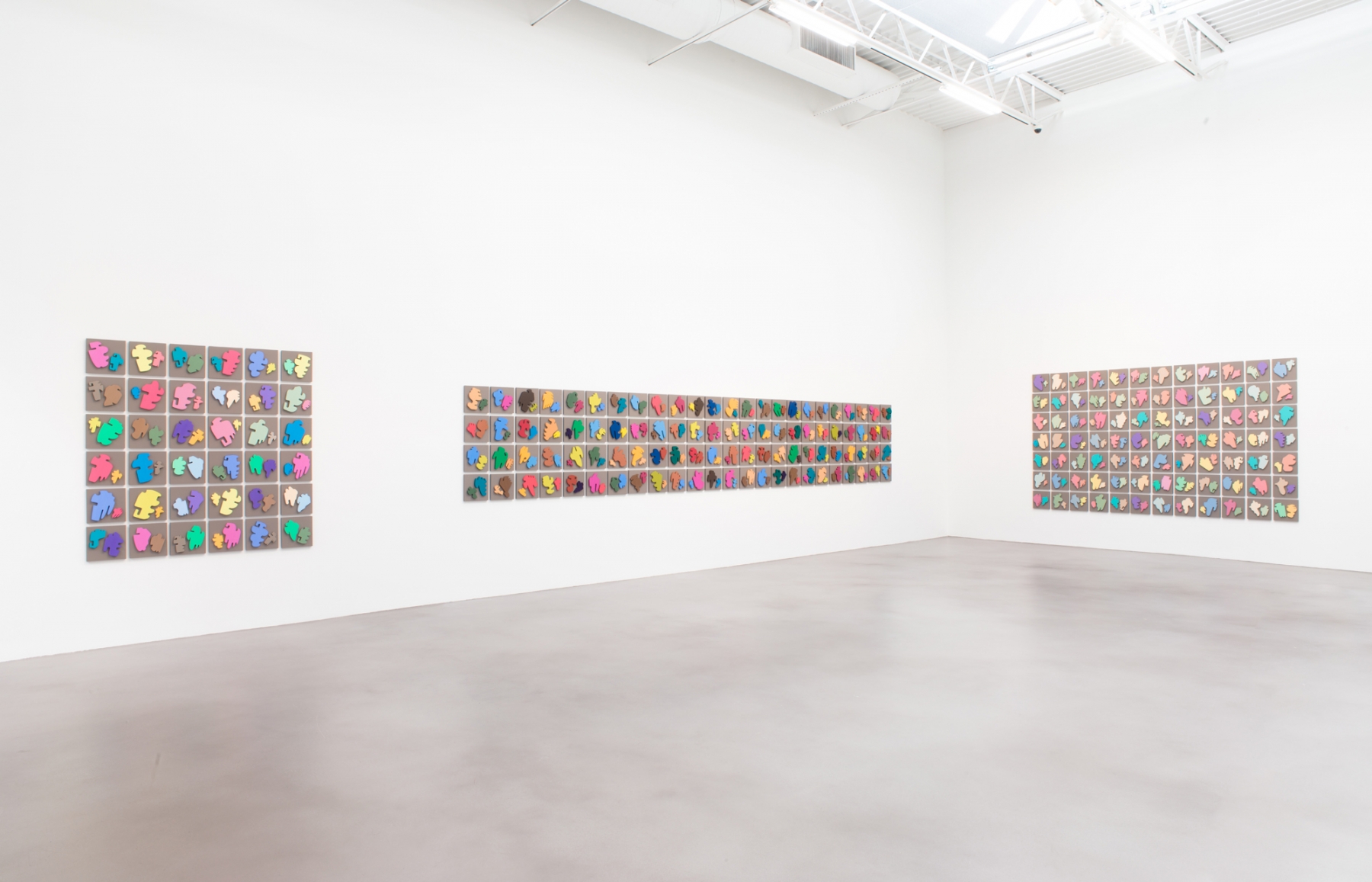 The Shapes Project: Perfect Couples, Petzel Gallery, 2014, Installation view