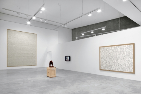 Sean Landers: 1991-1994, Improbable History, Contemporary Art Museum St. Louis, 2010  Installation view