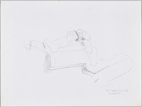 Maria Lassnig, N.Y. Selfportrait 1974 verschachtelt