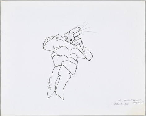 Maria Lassnig, Television selfportrait